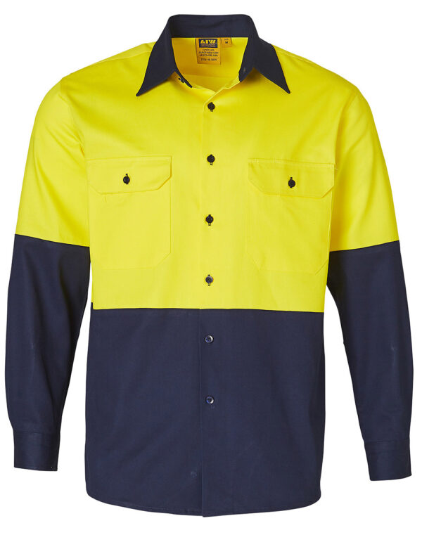 Cotton Drill Safety Shirt - Image 4
