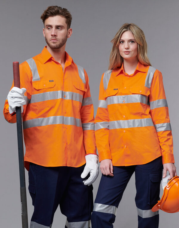 Vic Rail Lightweight Safety Shirt  Unisex