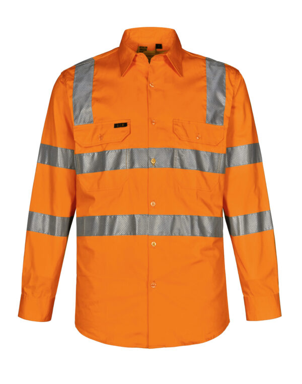 Vic Rail Lightweight Safety Shirt  Unisex - Image 3