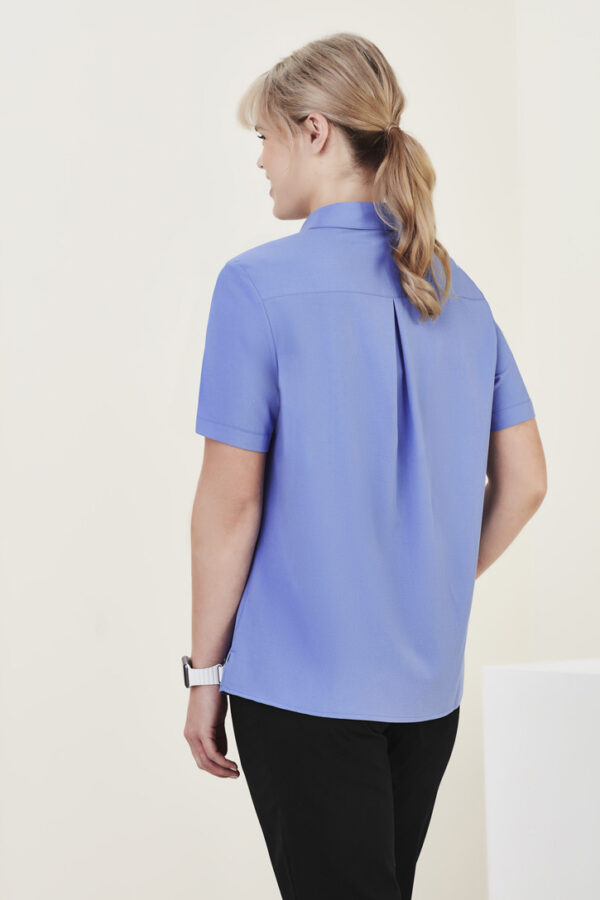 Womens Florence Plain Short Sleeve Shirt - Image 34