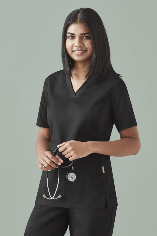 Womens Riley Stretch Scrub Top - Image 25