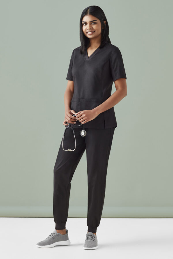 Womens Riley Stretch Scrub Top