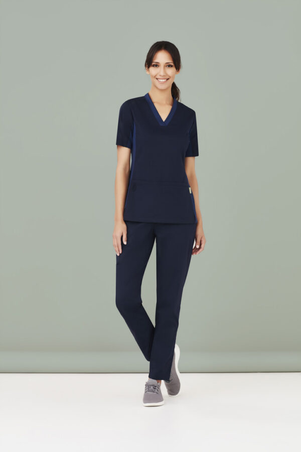 Womens Riley Stretch Scrub Top - Image 15