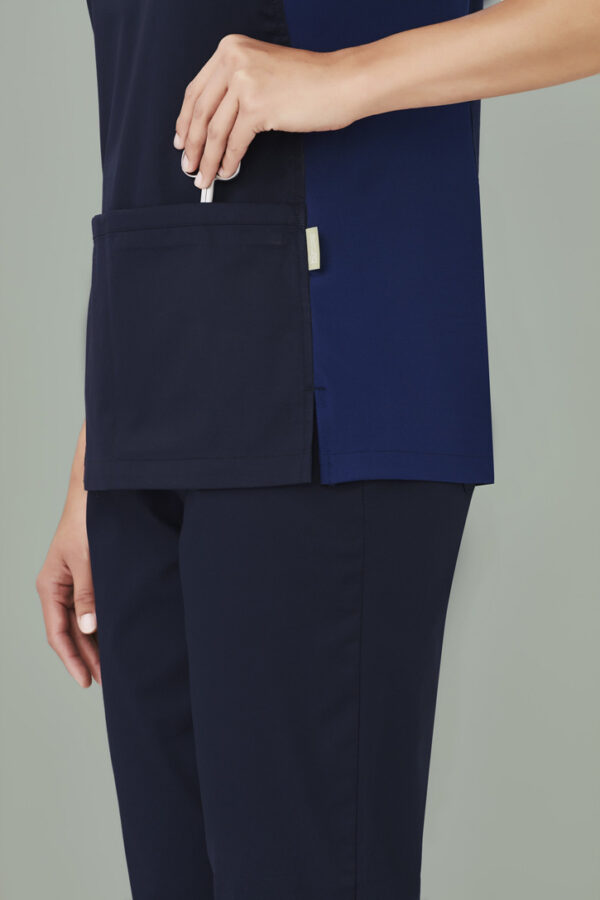 Womens Riley Stretch Scrub Top - Image 17