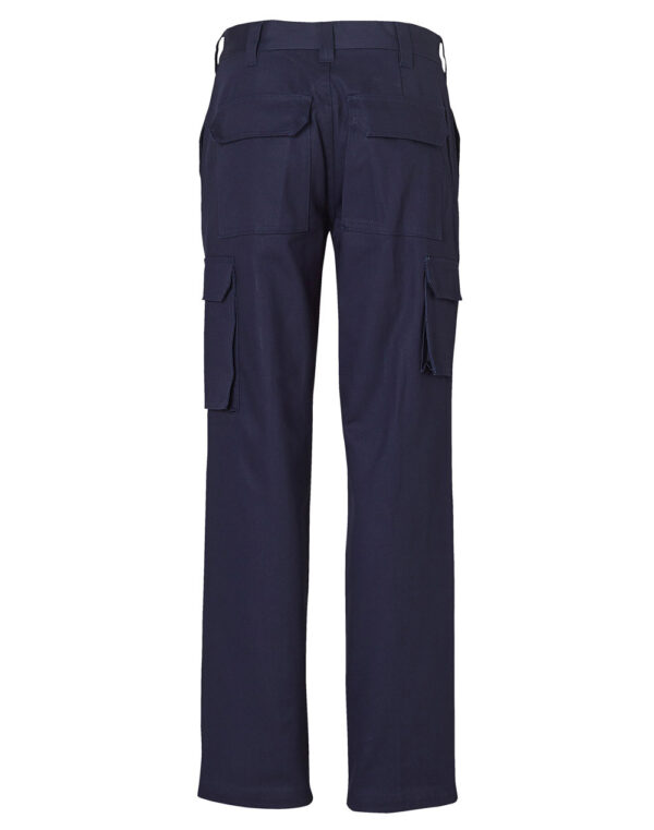 Ladies' Heavy Cotton Drill Cargo Pants - Image 2