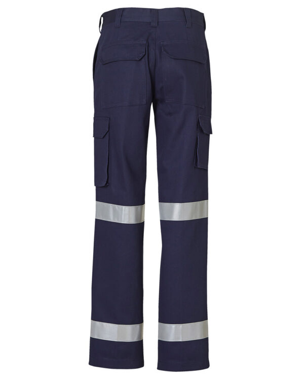 Ladies' Heavy Cotton Drill Cargo Pants With Biomotion 3 M Tapes - Image 2