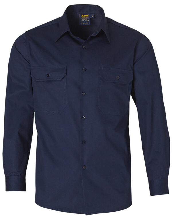 Cotton Work Shirt - Image 4