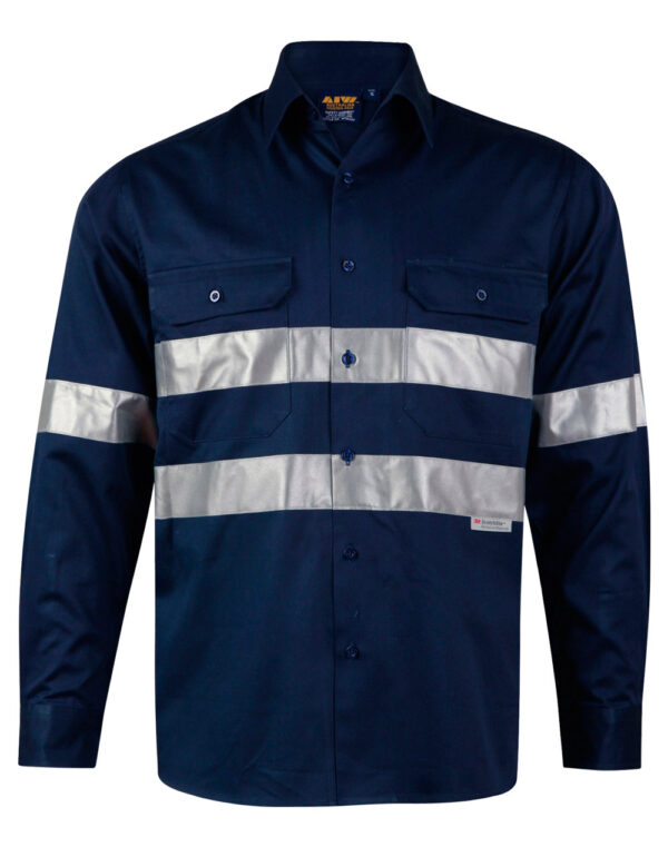 Cotton Drill Work Shirt - Image 4