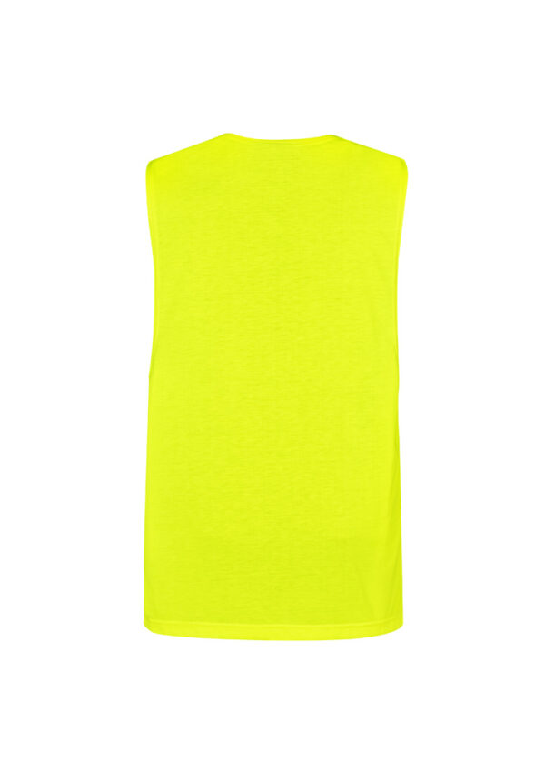 Mens Hi Vis Sleeveless Tee - Image 5