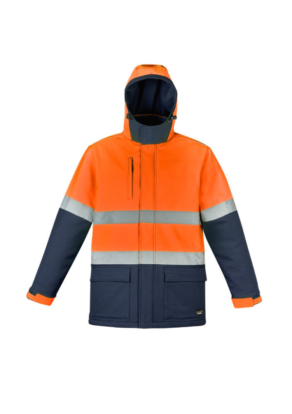 Unisex Hi Vis Antarctic Softshell Jacket - Image 5