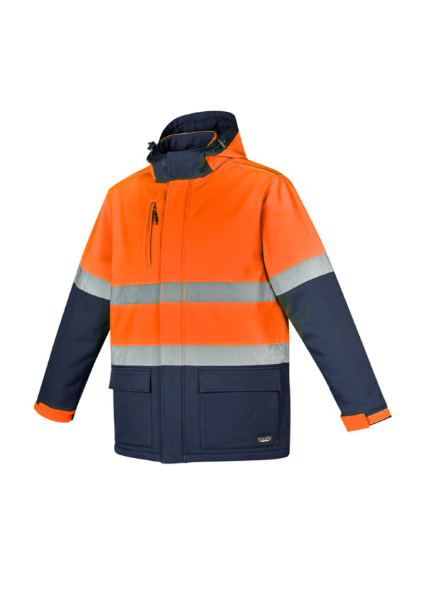 Unisex Hi Vis Antarctic Softshell Jacket - Image 7