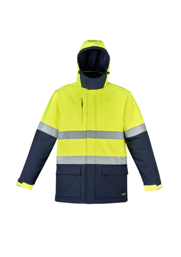 Unisex Hi Vis Antarctic Softshell Jacket - Image 2