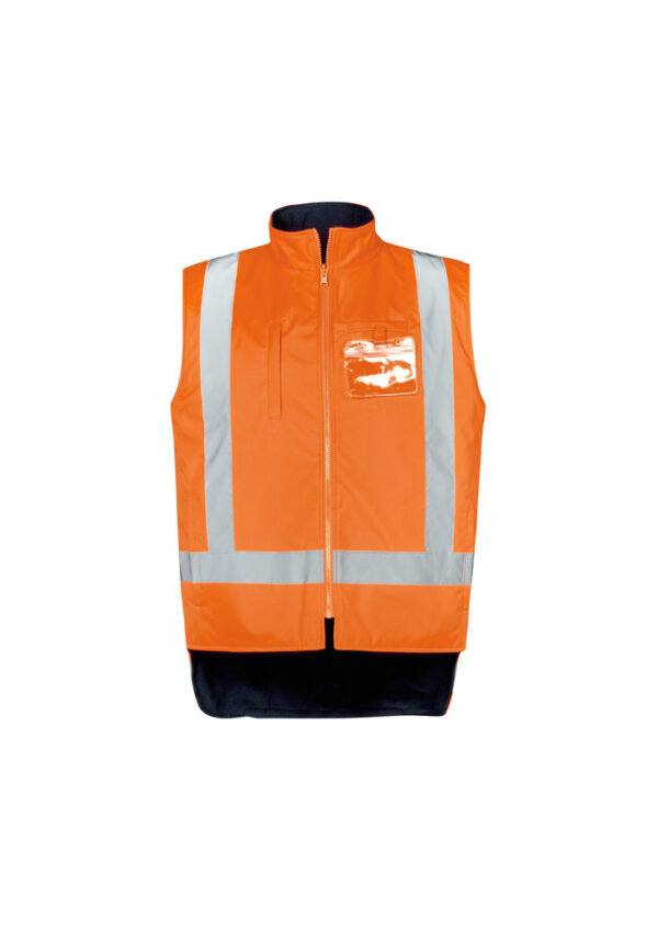 Mens Hi Vis X Back 4 In 1 Waterproof Jacket - Image 5