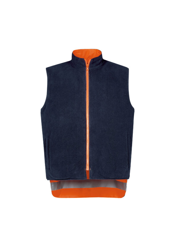 Mens Hi Vis X Back 4 In 1 Waterproof Jacket - Image 7