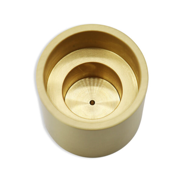 Mae Brass Candle Holder - Image 2