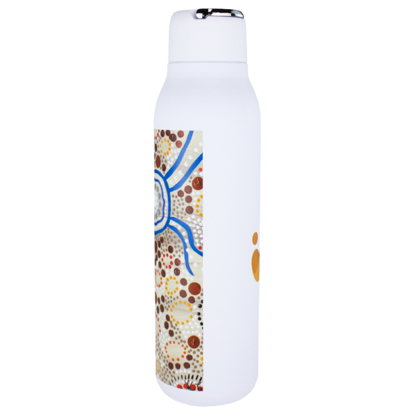 Marka Copper Vac Bottle w/ Metal Loop with Digital Rotary Print - 600ml - Image 3