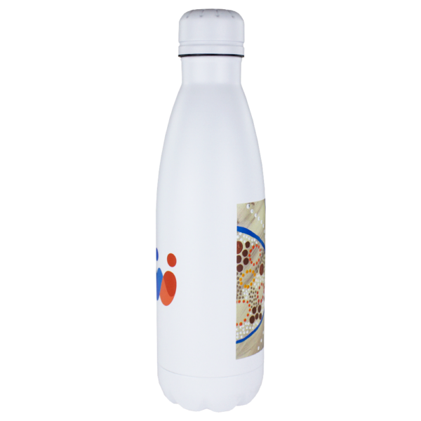 Copper Vacuum Insulated Bottle with Rotary Digital Print - 500ml - Image 4
