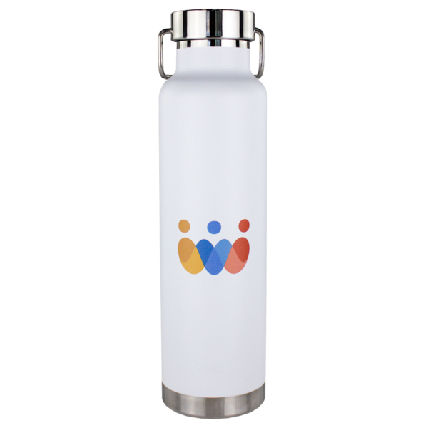 Thor Copper Vacuum Insulated Bottle with Digital Rotary Print - 650ml - Image 3