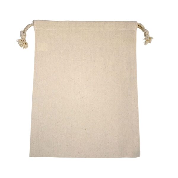 Maxi 100% Cotton Drawstring Bag - Image 3