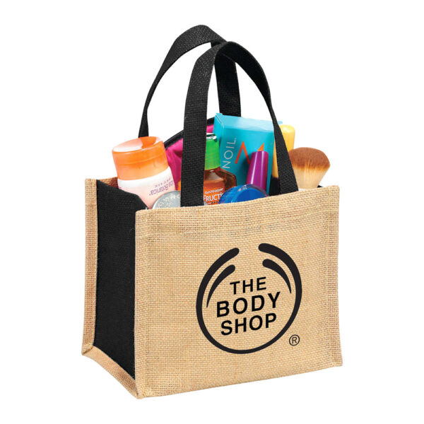 Mini Jute Gift Tote 4L - Image 4