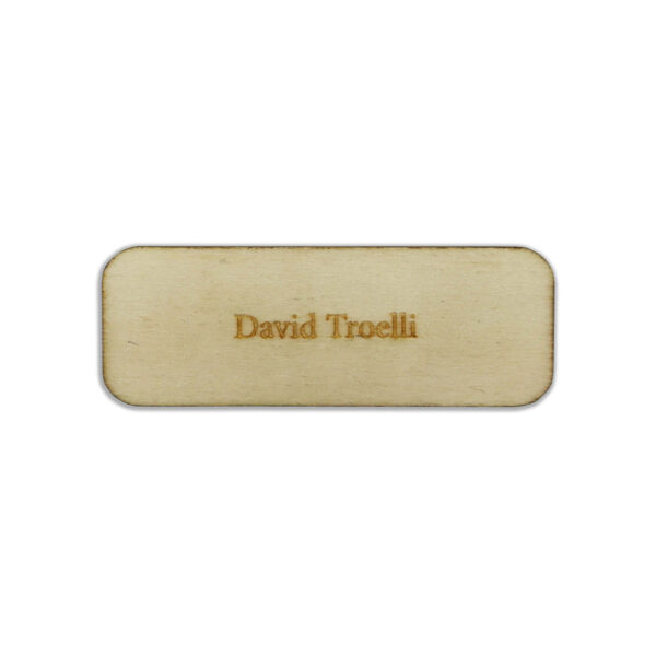 Complete Magnetic Wooden Badge - Image 3