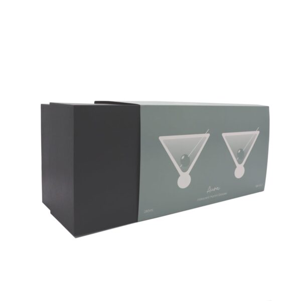 Aura Iridescent Martini Glasses - Image 3