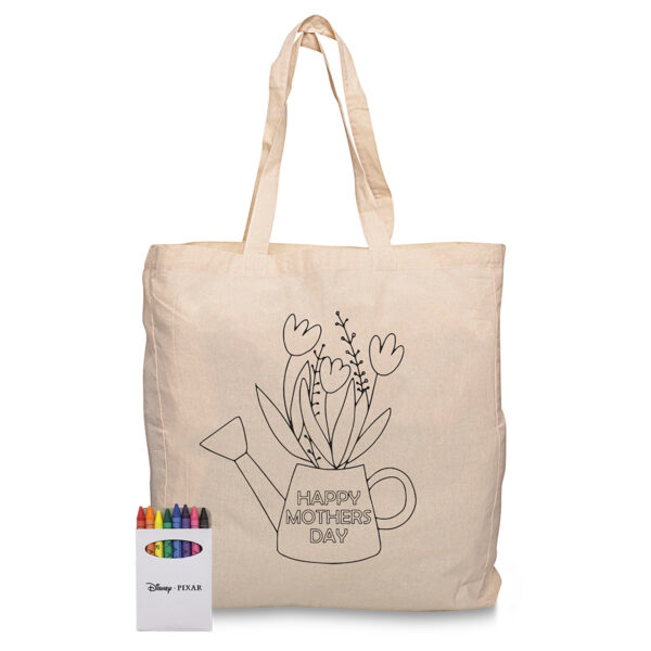 Squiggle Calico bag + Crayon set - Image 18
