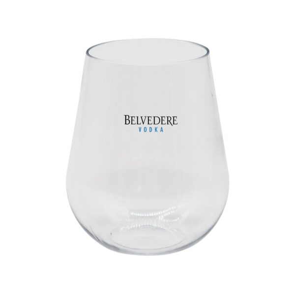 Stemless Shatterproof White Wine Glass