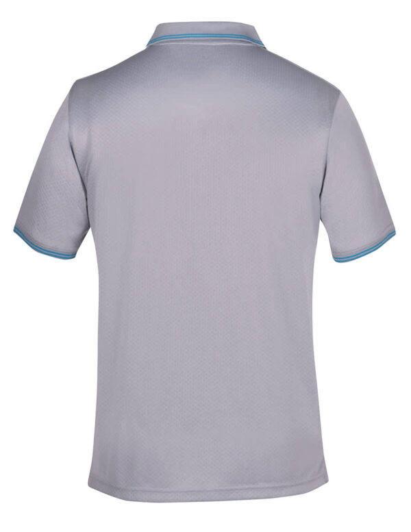 Podium Jacquard Contrast Polo - Image 8