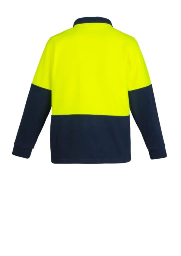 Hi Vis Half Zip Polar Fleece Jumper - Image 3