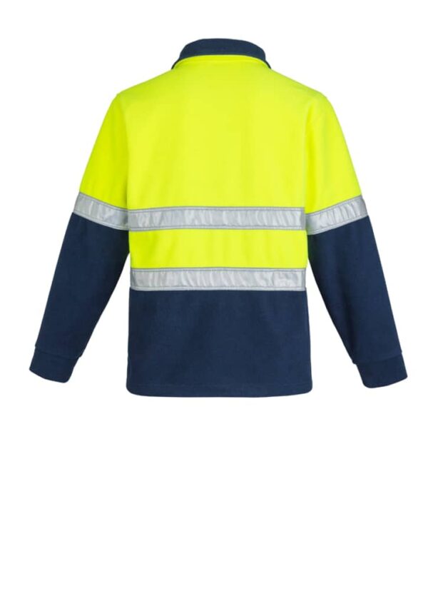 Hi Vis Polar Fleece Jumper - Hoop Taped - Image 3