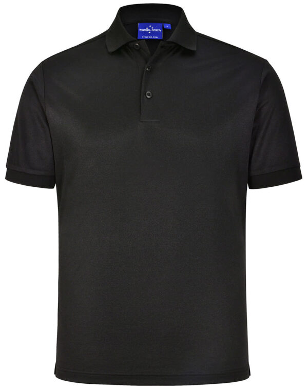 Mens Sustainable Poly/Cotton Corporate Ss Polo - Image 11
