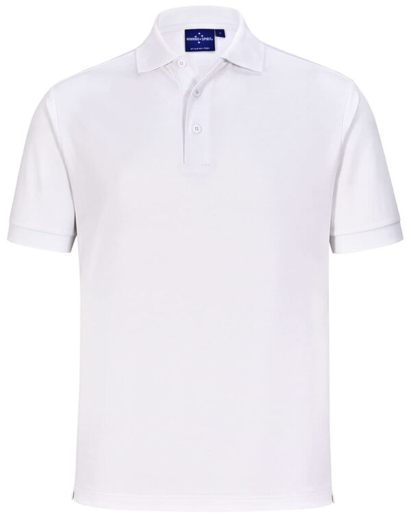 Mens Sustainable Poly/Cotton Corporate Ss Polo - Image 35