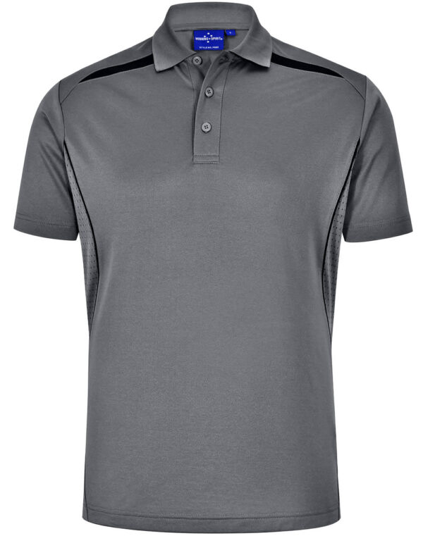 Ladies Sustainable Poly/Cotton Contrast Ss Polo - Image 7
