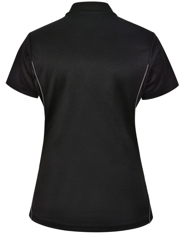 Ladies Sustainable Poly/Cotton Contrast Ss Polo - Image 28