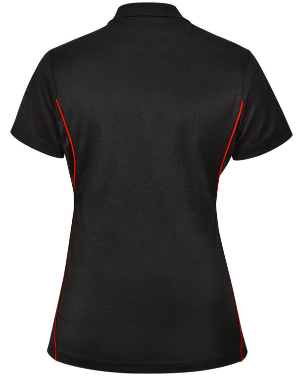 Ladies Sustainable Poly/Cotton Contrast Ss Polo - Image 33