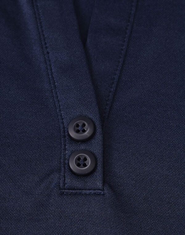 Ladies Sustainable Poly/Cotton Contrast Ss Polo - Image 64
