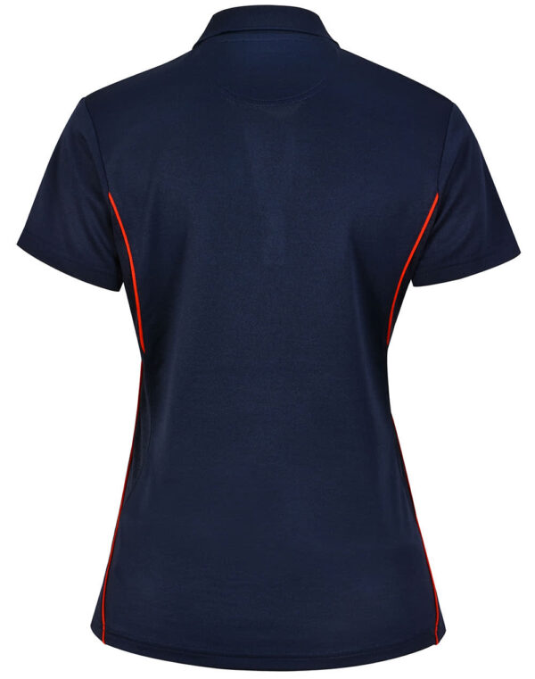 Ladies Sustainable Poly/Cotton Contrast Ss Polo - Image 68
