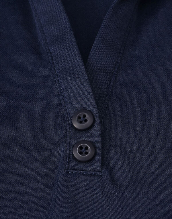 Ladies Sustainable Poly/Cotton Contrast Ss Polo - Image 79