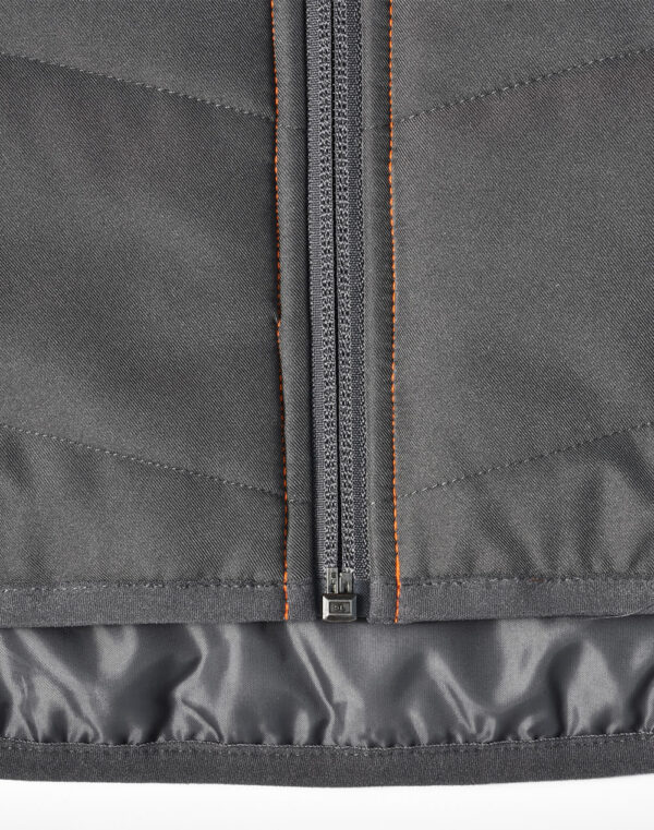 Unisex Hi Vis Modern Styling Hooded Puffer Jacket - Image 14