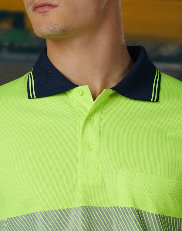 Unisex Cooldry?? Segmented Ss Polo - Image 29