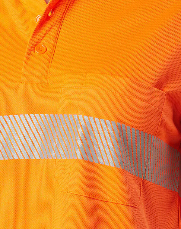 Unisex Cooldry?? Segmented Ls Polo - Image 16