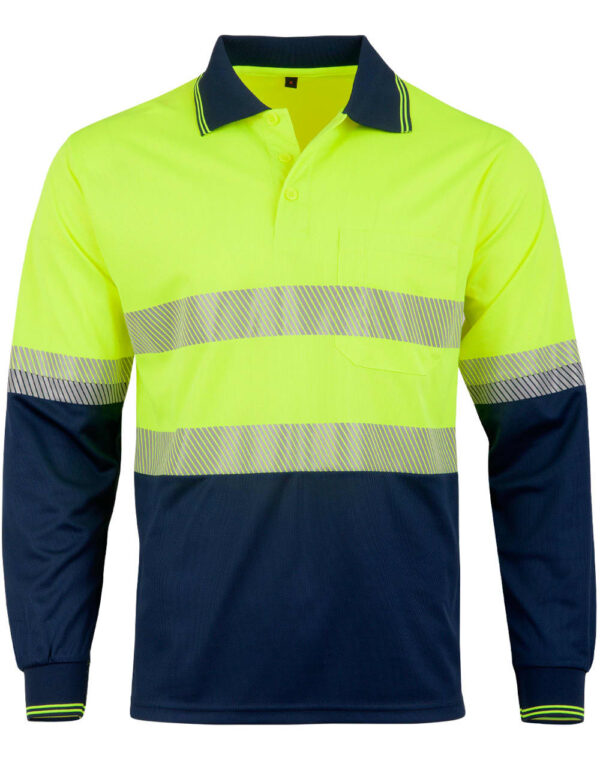 Unisex Cooldry?? Segmented Ls Polo - Image 28