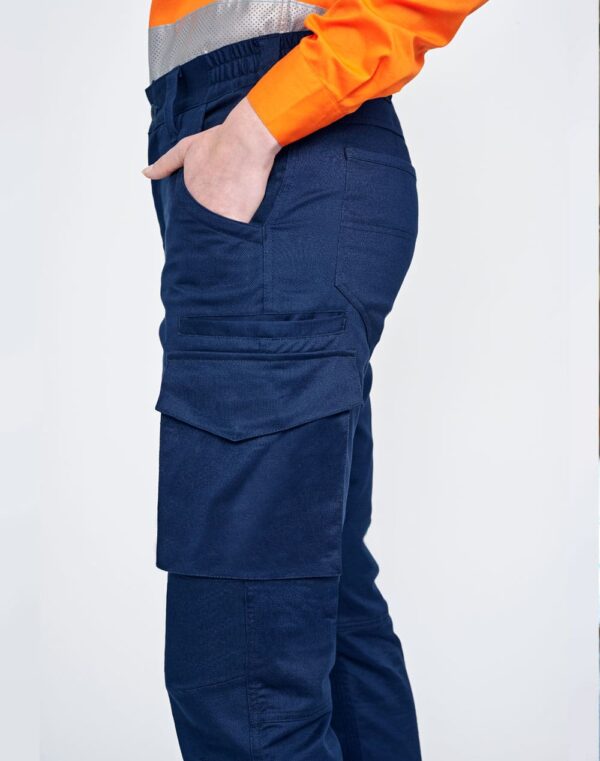 Unisex Cotton Stretch Rip Stop Work Pants - Image 8