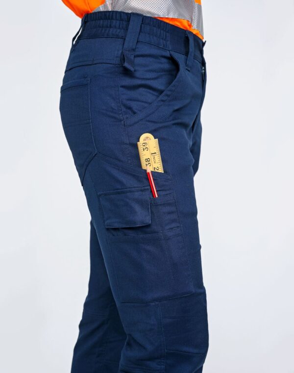 Unisex Cotton Stretch Rip Stop Work Pants - Image 11