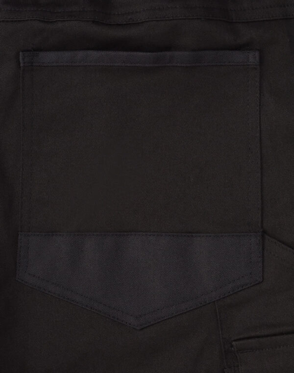 Unisex Cotton Stretch Drill Cuffed Work Pants - Image 16