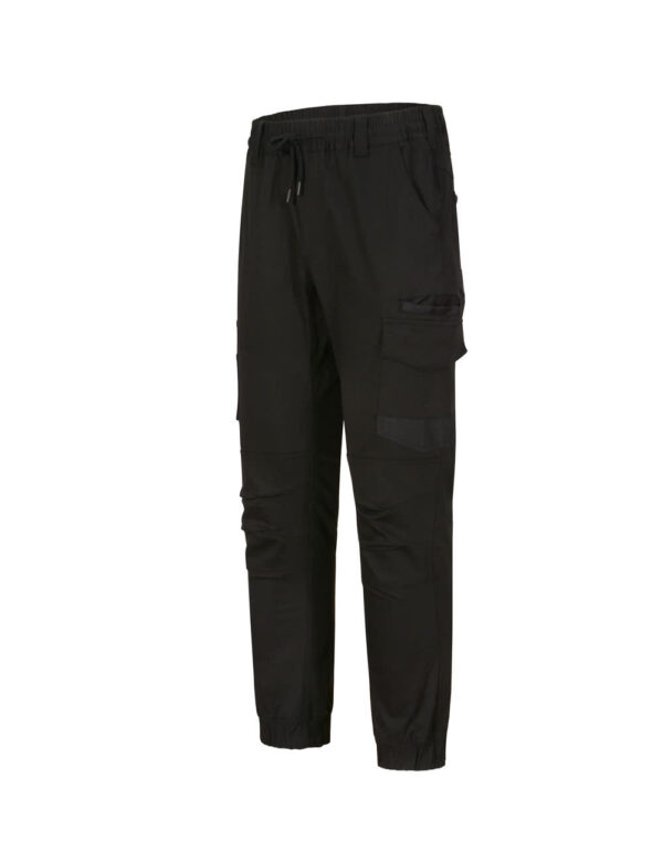 Unisex Cotton Stretch Drill Cuffed Work Pants - Image 12