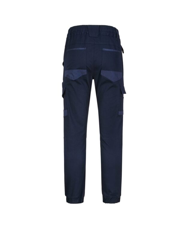 Unisex Cotton Stretch Drill Cuffed Work Pants - Image 26