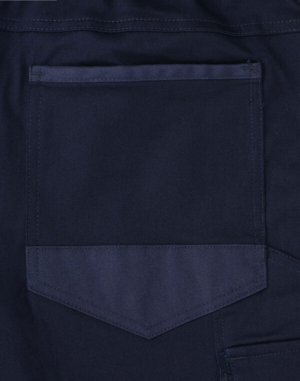Unisex Cotton Stretch Drill Cuffed Work Pants - Image 29