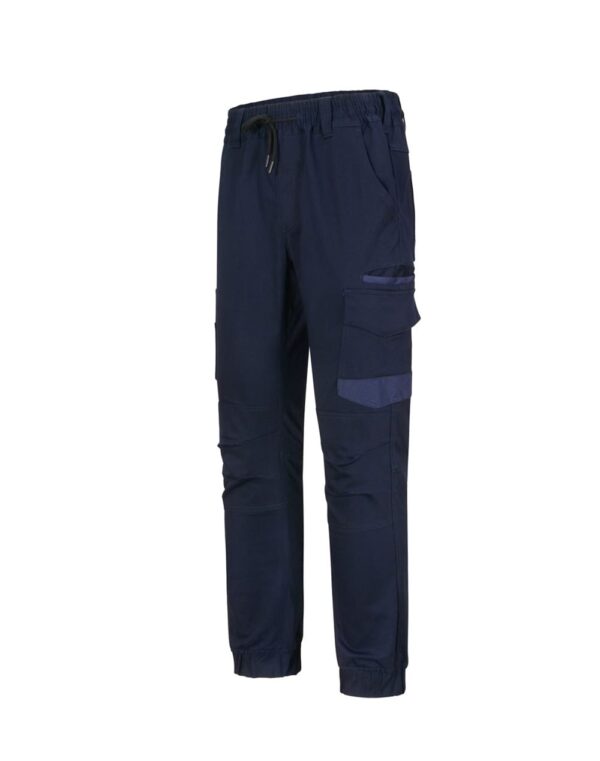 Unisex Cotton Stretch Drill Cuffed Work Pants - Image 25